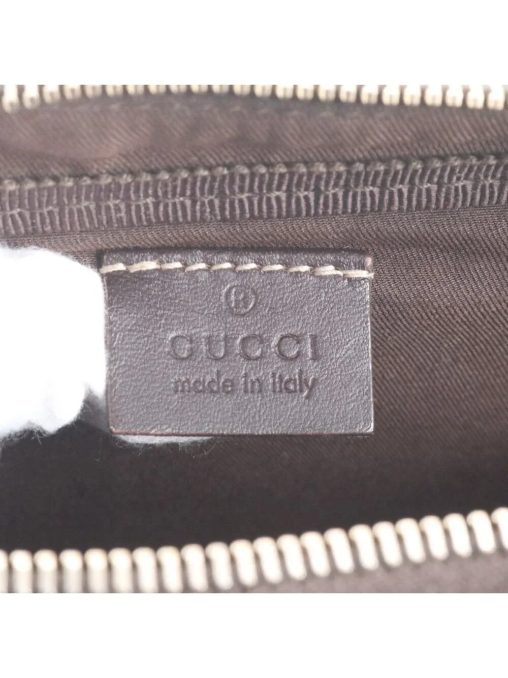 Gucci GG Supreme Leather Clutch Pouch Business
